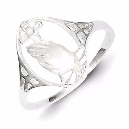 QR2368-8 Confirmation/Communion Sterling Silver Religious Ring
