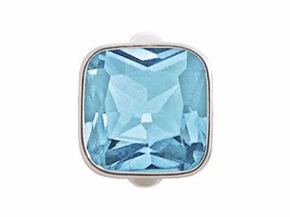 41205-3 Big Sky Blue Cube Silver