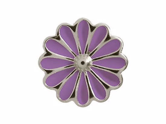 41255-5 Violet Daisy Silver