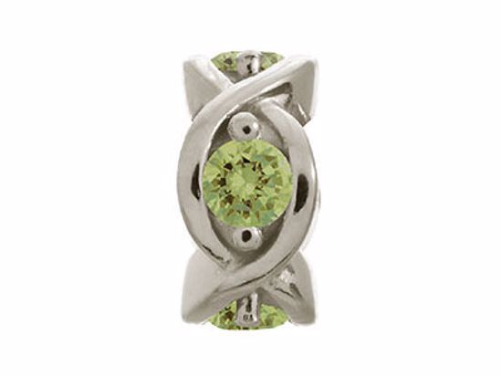 41400-3 Peridot Heaven Silver