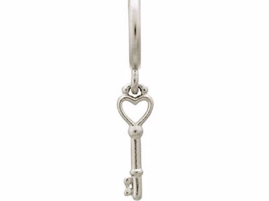 43150 Key of the Heart Silver