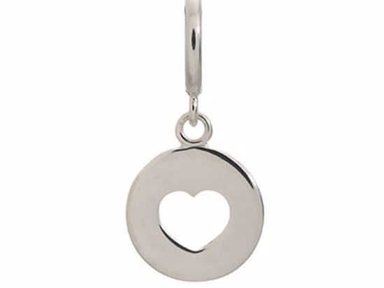 43259 Heart Coin Silver