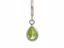 43272-4 Peridot Drop Silver