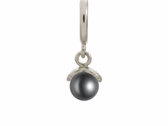 43305-4 Black Apple Pearl Silver