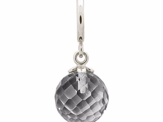 43352-10 Grey Love Drop Silver