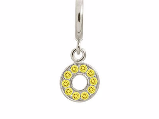 43500-4 Citrine Circle of Love Silver