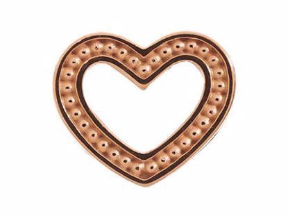 61301 Heart Dots Rose Gold