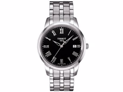 T0334101105301 Classic Dream Men's Black Quartz Stainless Steel Watch
