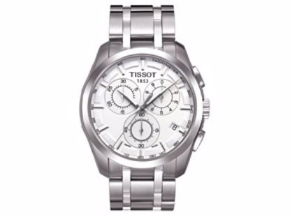 T0356171103100 Couturier Men's Silver Chronograph Stainless Steel Watch