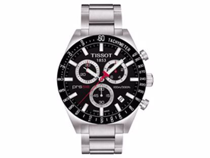 T0444172105100 PRS 516 Men's Black Quartz Chronograph Sport Watch