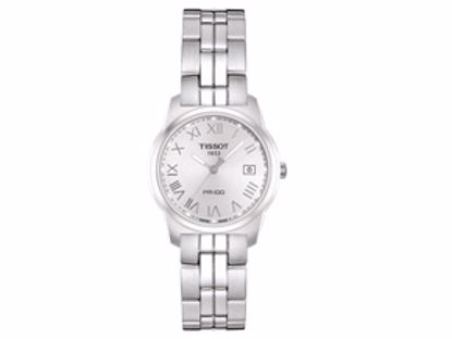 T0492101103300 PR100 Ladies Silver Quartz Watch