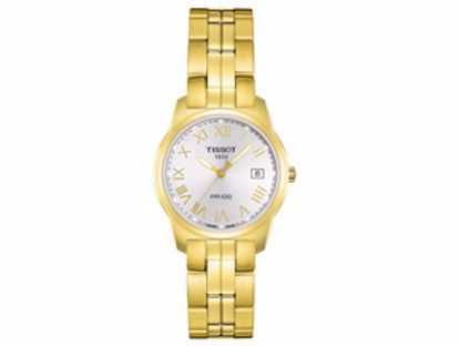 T0492103303300 PR100 Women?s Yellow Stainless Steel Watch