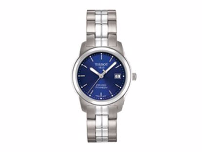 T0493104404100 PR100 Titanium Ladies Blue Quartz Classic Watch