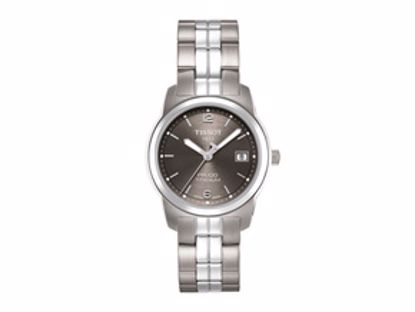 T0493104406700 PR100 Titanium Ladies Anthracite Quartz Classic Watch