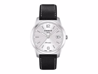 T0494101603701 PR 100 Men's Silver Quartz Classic Watch