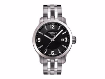 T0554101105700 PRC 200 Men's Black Quartz Sport Watch