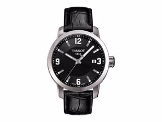 T0554101605700 PRC 200 Men's Black Quartz Sport Watch