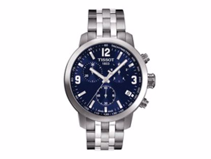 T0554171104700 PRC 200 Men's Blue Chronograph Quartz Sport Watch