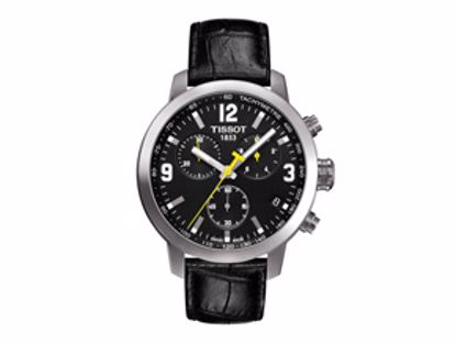 T0554171605700 PRC 200 Men's Black Chronograph Quartz Sport Watch