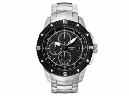 T0624271105700 Navigator Men's Black Automatic Chrono Sport Watch
