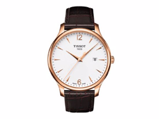 T0636103603700 Tradition Rose Gold Men's Quartz Classic Watch