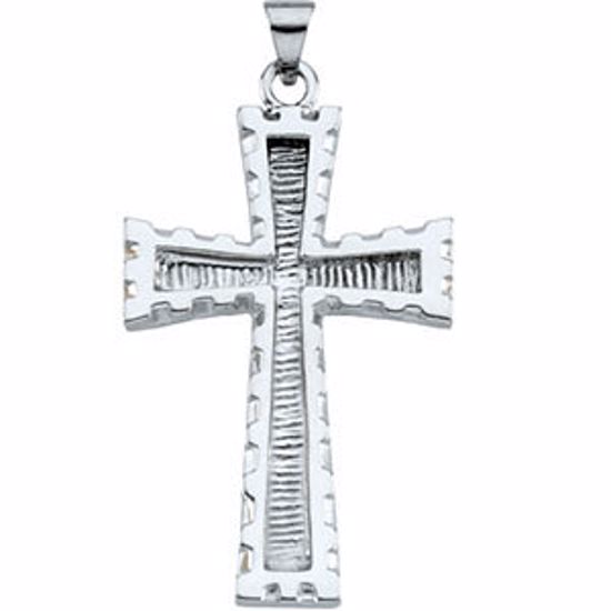 R8266:62233:P Cross Pendant