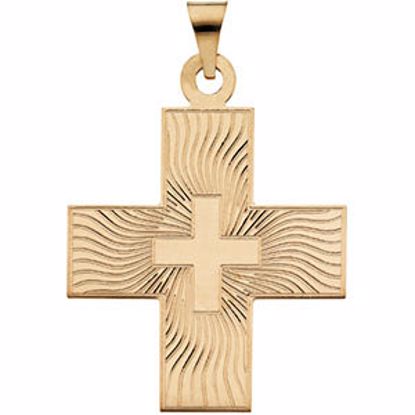 R41035:163231:P Greek Cross Pendant