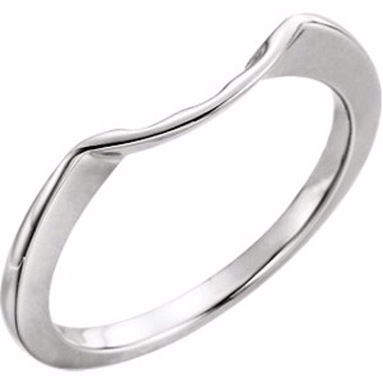 12697:253967:P Platinum 7.8mm Round Engagement Ring Mounting