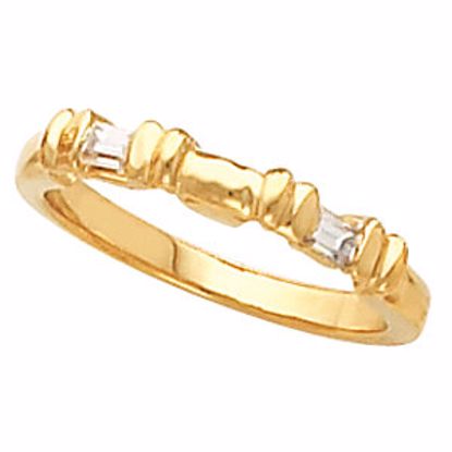 61274:251040:P 14kt Yellow 1/6 CTW Diamond Band