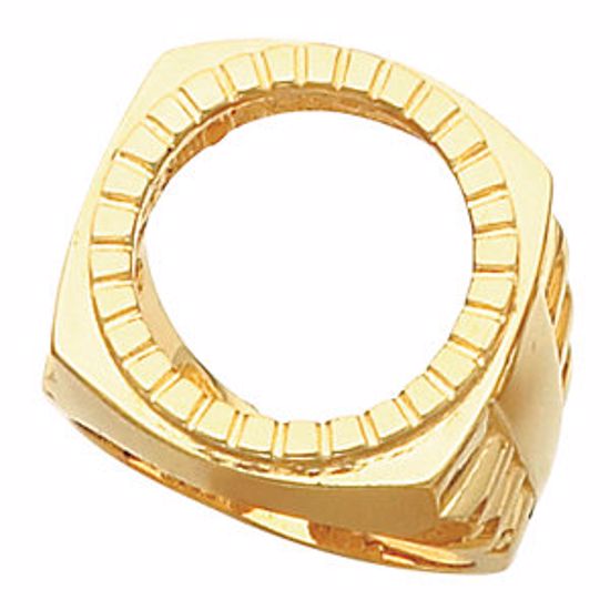 9275:8942:P Men's Coin Ring