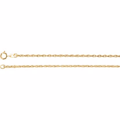 CH70:92976:P 14kt Yellow 1.5mm Rope 24" Chain
