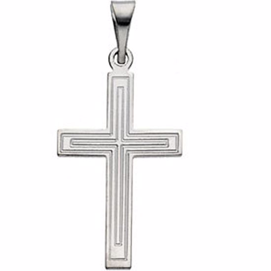 R4024:123077:P Cross Pendant