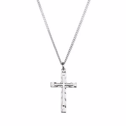 R16267:104163:P Cross Necklace