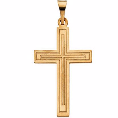 R4024:62704:P Cross Pendant