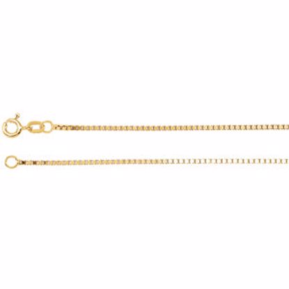 CH489:244829:P 14kt Yellow 1.3mm Solid Box 16" Chain