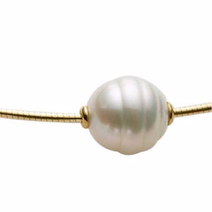 62880:283052:P 18kt Yellow 12mm  South Sea Cultured Pearl Necklace