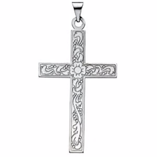 R16161:123063:P Design Cross Pendant