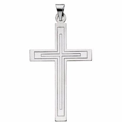 R4024:123080:P Cross Pendant