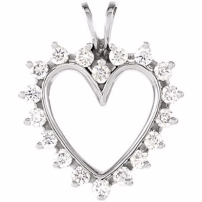 60746:207604:P Diamond Heart Pendant