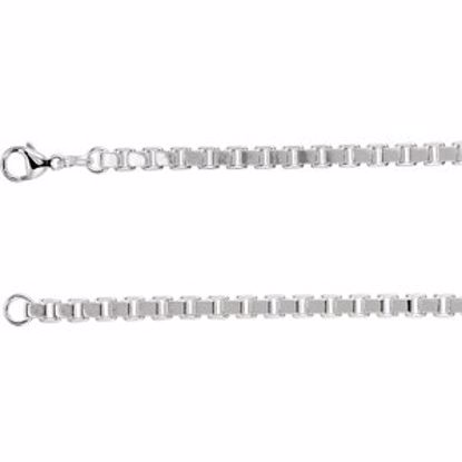 CH378:241258:P Sterling Silver 4.5mm Box 16" Chain