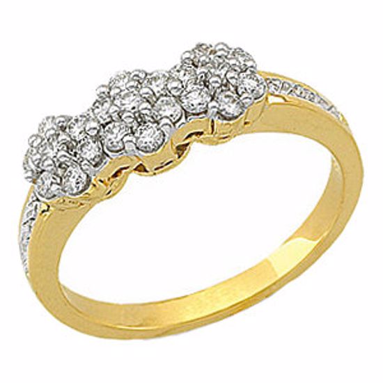 62204:272056:P 14kt Yellow 1/2 CTW Diamond Anniversary Ring