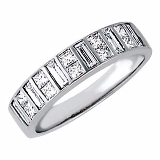 63009:290867:P 14kt White 7/8 CTW Diamond Anniversary Band