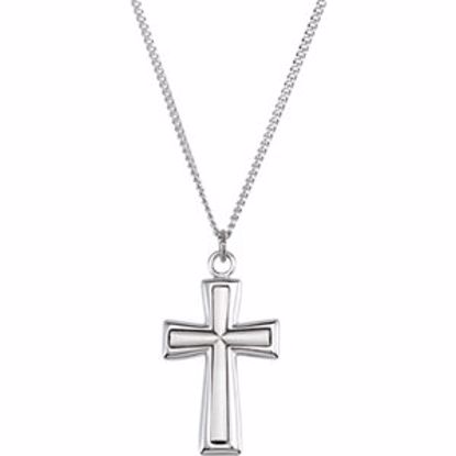 R41435:302041:P Cross Necklace