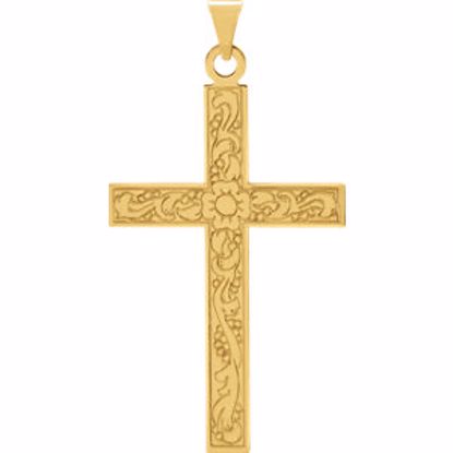 R16161:67669:P Design Cross Pendant