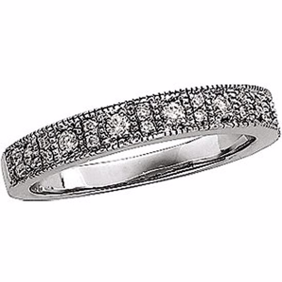 62256:274345:P 14kt White 1/4 CTW Diamond Anniversary Band 