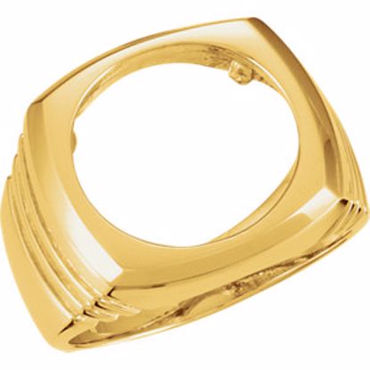 9262:8906:P Men's Coin Ring