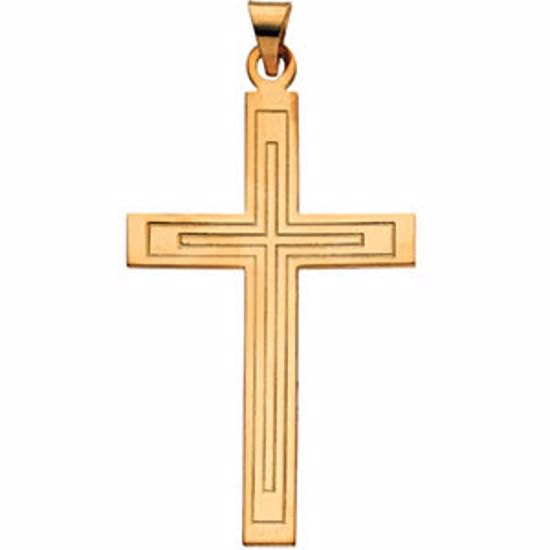 R4024:62706:P Cross Pendant