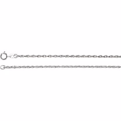 CH70:106070:P 14kt White 1.5mm Rope 20" Chain
