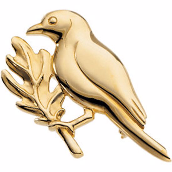 R41837:230657:P The Winter Robin Brooch