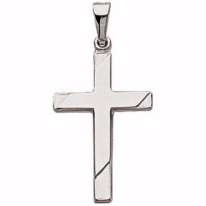 R16021:305383:P Hollow Cross Pendant